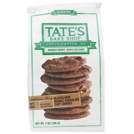 Tate's Bake Shop Gluten-Free Double Chocolate Chip Cookies, 198g