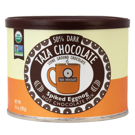 Taza Organic Spiked Eggnog Hot Chocolate Mix, 283g