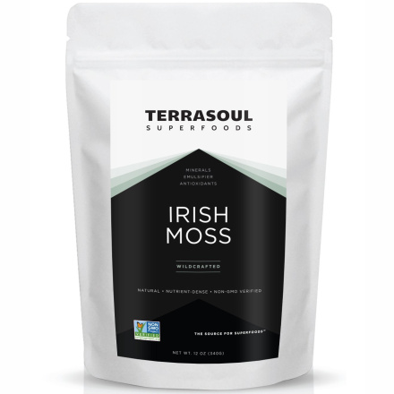 Terrasoul Superfoods Wildcrafted Irish Moss, 340g