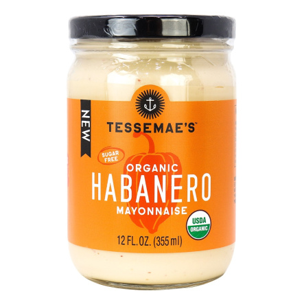 Tessemae's Organic Habanero Mayonnaise, 355mL