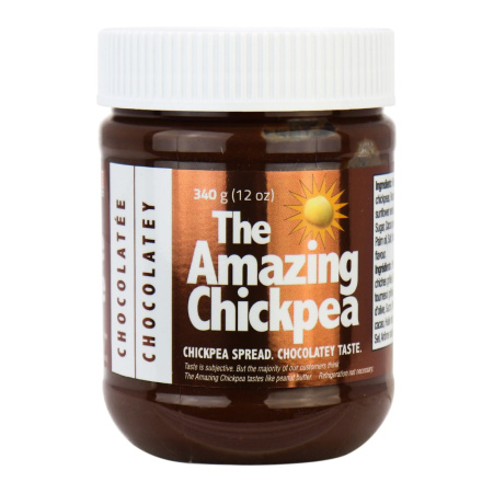 The Amazing Chickpea Chickpea Spread Chocolatey Flavoured, 340g 
