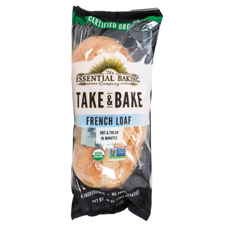 Front of The Essential Baking Company Take & Bake French Loaf, 454g