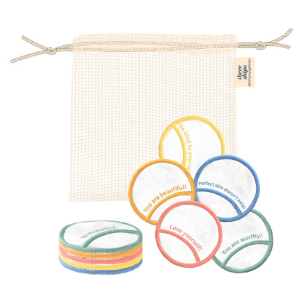 Three Ships Reusable Bamboo Rounds