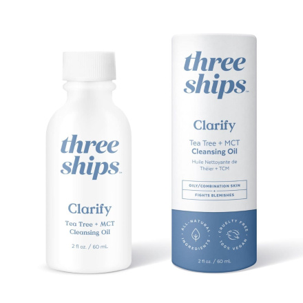 Three Ships Clarify Tea Tree + MCT Cleansing Oil