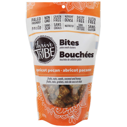 Thrive Tribe Apricot Pecan Paleo Bites, 170g