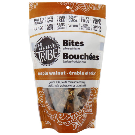 Thrive Tribe Maple Walnut Paleo Bites, 170g