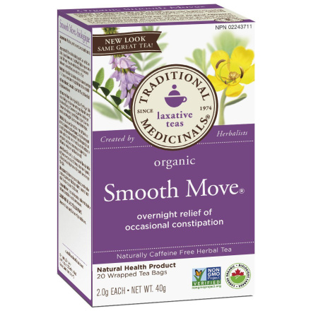 Traditional Medicinals Organic Smooth Move Tea, 20 tea bags