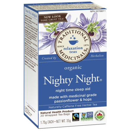Traditional Medicinals Organic Nighty Night Tea, 20 tea bags