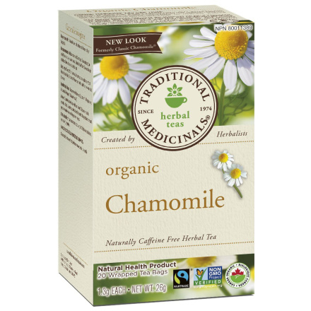 Traditional Medicinals Organic Chamomile Tea, 20 tea bags