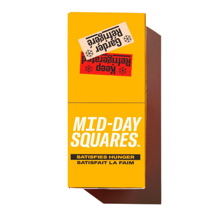 Front of Mid-Day Squares Peanut Buttah, 12 Pack