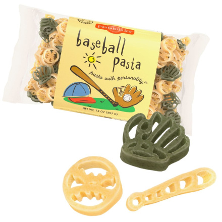 Front of Pastabilities Baseball Pasta, 397g