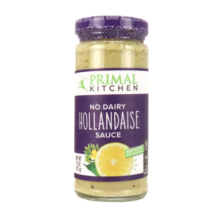 Front of Primal Kitchen Paleo-Friendly Hollandaise Sauce 213g