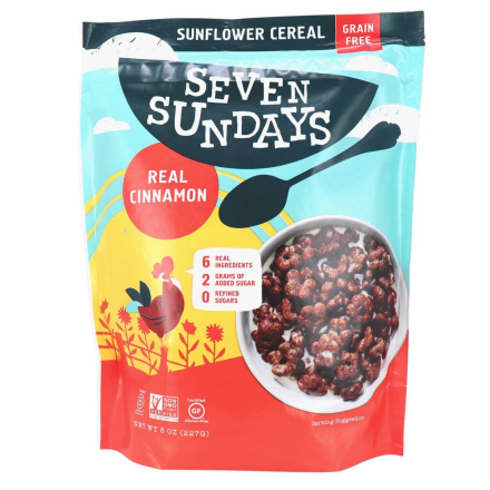 Front of Seven Sundays Grain Free Cereal Cinnamon