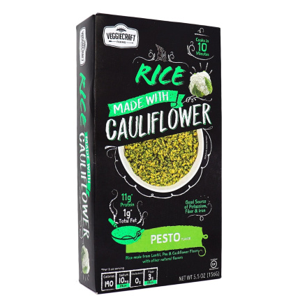 VeggieCraft Farms Cauliflower Rice Pesto, 156g
