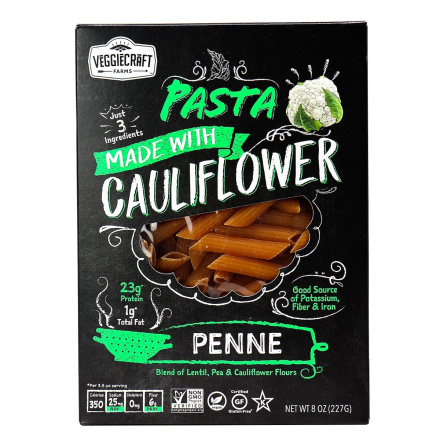 Veggiecraft Farms Pasta Cauliflower Penne, 227g