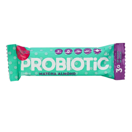 Welo Probiotic Bars Matcha Almond, 40g