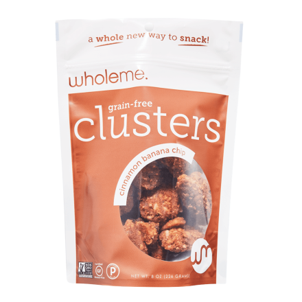 Wholeme Grain-Free Cinnamon Banana Chip Clusters, 226g