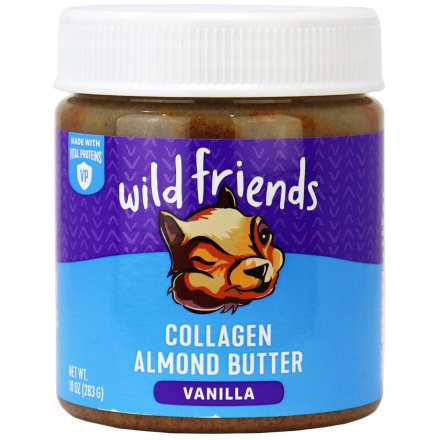 Wild Friends Vanilla Collagen Almond Butter, 283g