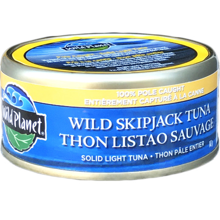 Wild Planet Non-GMO Skipjack Wild Tuna, 142g