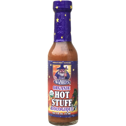 The Wizard Organic Original Hot Stuff Hot Sauce, 147ml