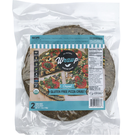 Wrawp Original Gluten-Free Pizza Crust, 2 Count