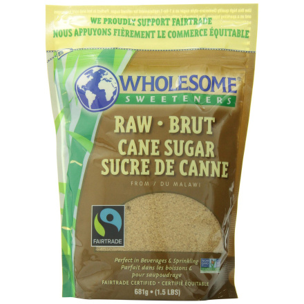 Wholesome Sweetener Raw Cane Turbinado Sugar, 680g