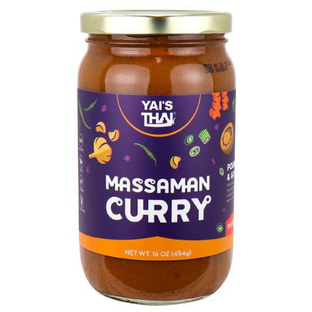 Front of Yai's Thai Massaman Curry, 454g