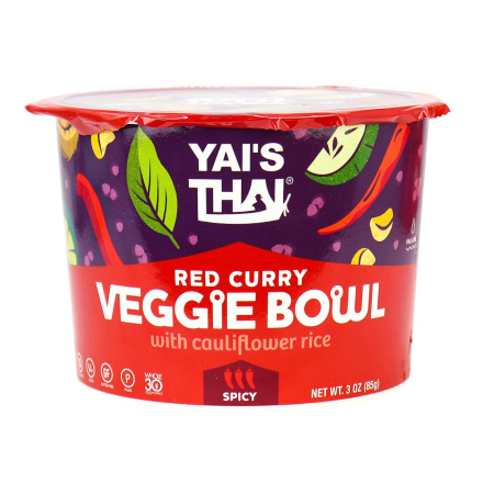 Yai's Thai Veggie Bowl Red Curry, 85g