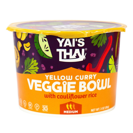 Yai's Thai Veggie Bowl Yellow Curry, 85g
