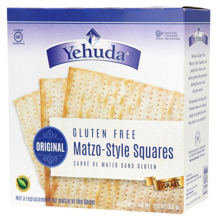 Yehuda Original Gluten Free Matzo-Style Squares, 300g