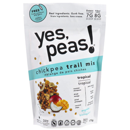 Front of Yes, Peas! Chickpea Trail Mix Tropical, 175g