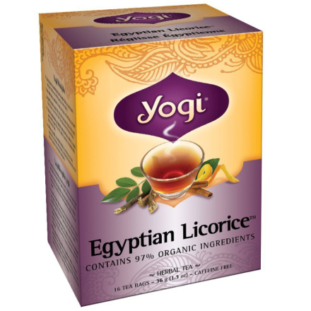 Yogi Egyptian Licorice® Caffeine Free Tea, 16 Bags