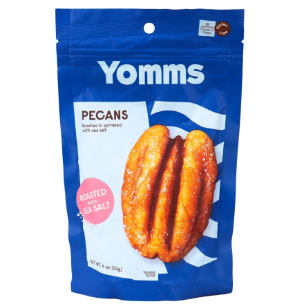 Yomms Pecans Roasted with Sea Salt, 113g