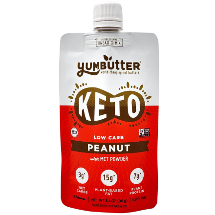 Yum Butter Keto Nut Butter Peanut, 96g