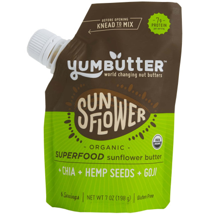 Yumbutter Organic Superfood Sunflower Butter, 198g
