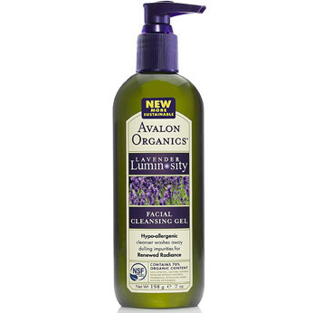Avalon Organics Lavender Luminosity Facial Cleansing Gel, 207ml