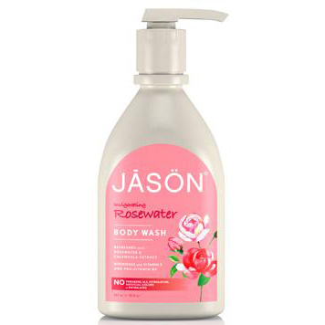 Jason Invigorating Rosewater Body Wash, 887ml