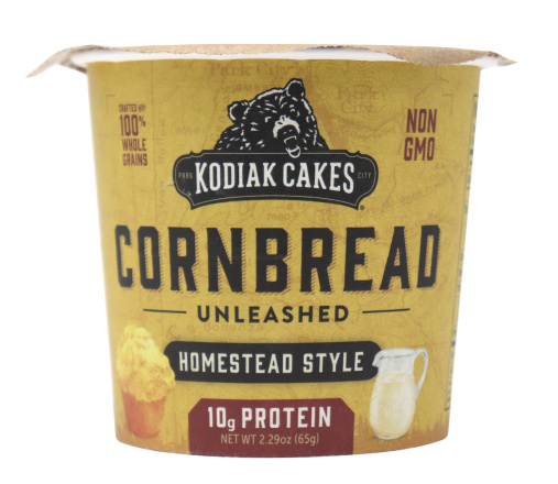Kodiak Cornbread Unleashed Cup Homestead Style, 65g
