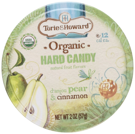 Torie & Howard D'Anjou Pear & Cinnamon Hard Candy Tin, 2Oz