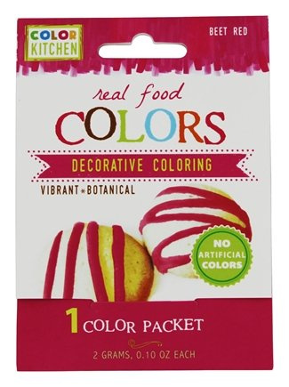 ColorKitchen Beet Red Food Coloring, 2g packet
