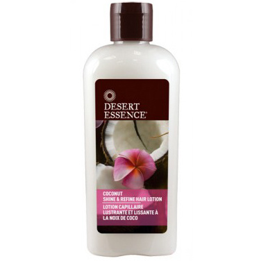 Desert Essence Coconut Shine & Refine Hair Lotion, 190ml