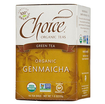 Choice Organic Teas Genmaicha Tea, 16 tea bags