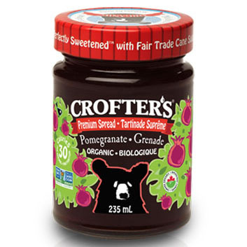 Crofter's Organic Premium Pomegranate Spread, 235ml