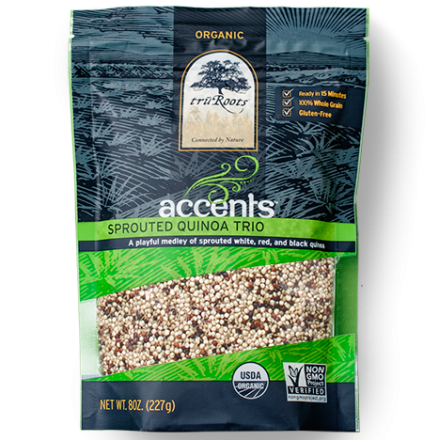 TruRoots Organic Accents Sprouted Quinoa Trio, 227g