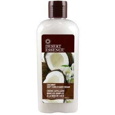 Desert Essence Coconut Soft Curls Hair Cream, 190ml