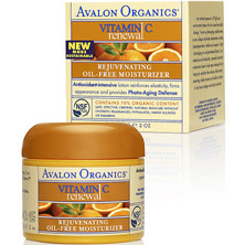 Avalon Organics Vitamin C Rejuvenating Oil-Free Moisturizer, 57g