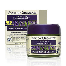 Avalon Organics Lavender Luminosity Daily Moisturizer, 57g