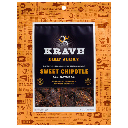 Krave Beef Jerky Sweet Chipotle, 92g