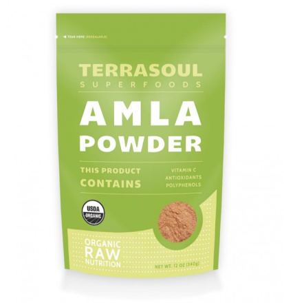 Terrasoul Superfoods Organic Amla Powder, 340g