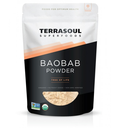 Terrasoul Superfoods Organic Baobab Powder, 141g